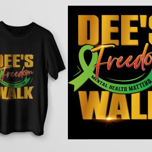 Official Dee's Freedom Walk T-shirts